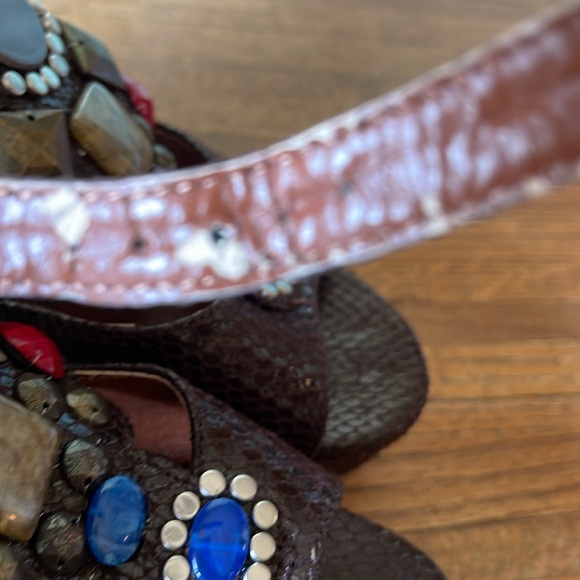 STEVE MADDEN SHANTELL HANDMADE SANDALS 6 - Picture 5 of 9